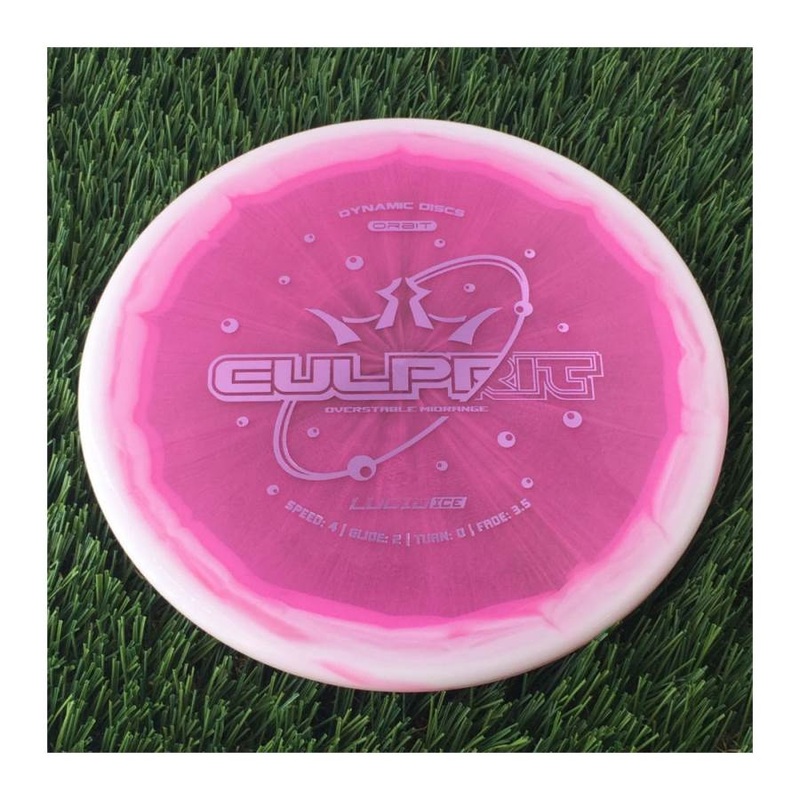 Dynamic Discs Lucid Ice Orbit Culprit – 175g – Translucent Pink