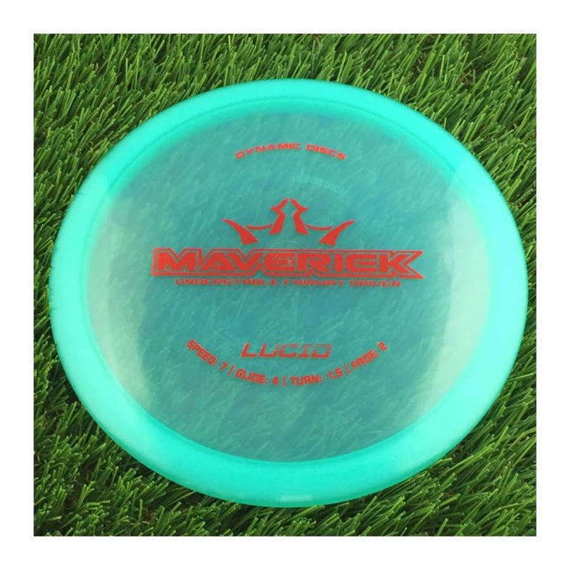 Dynamic Discs Lucid Maverick – 162g – Translucent Blue