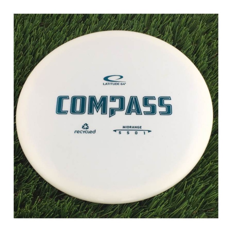 Latitude 64 Recycled Compass – 179g – Solid White