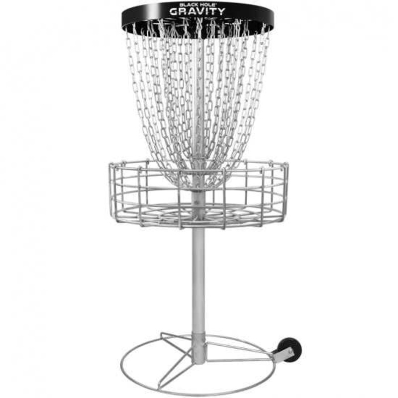MVP Black Hole Gravity Disc Golf Basket (Portable Version 2)