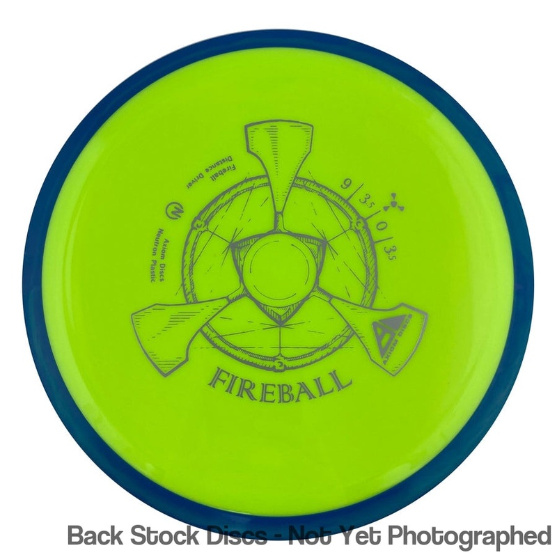 Axiom Neutron Fireball Distance Driver (Stock Stamp) [Back Stock Inventory – Disc and Stamp Color WILL VARY]