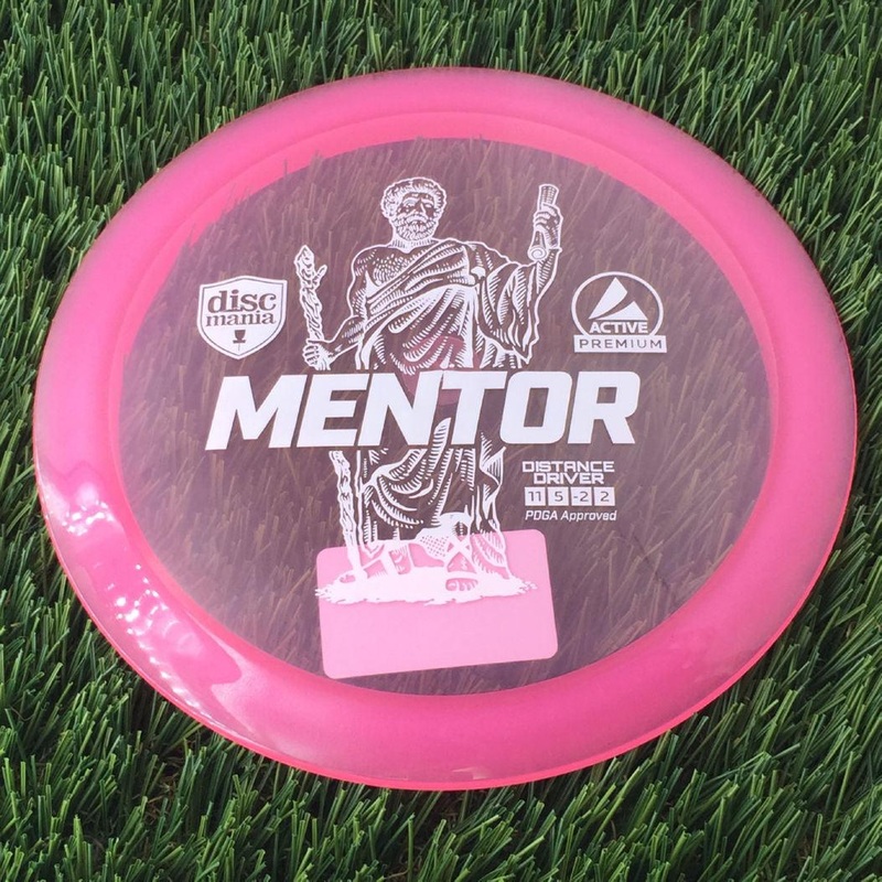 Discmania Active Premium Mentor – 172g – Translucent Pink
