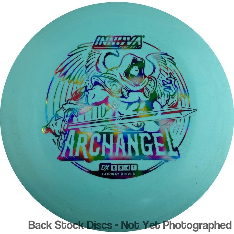 Innova DX Archangel Fairway Driver with Burst Logo Stock Stamp [Back Stock Inventory – Disc and Stamp Color WILL VARY]