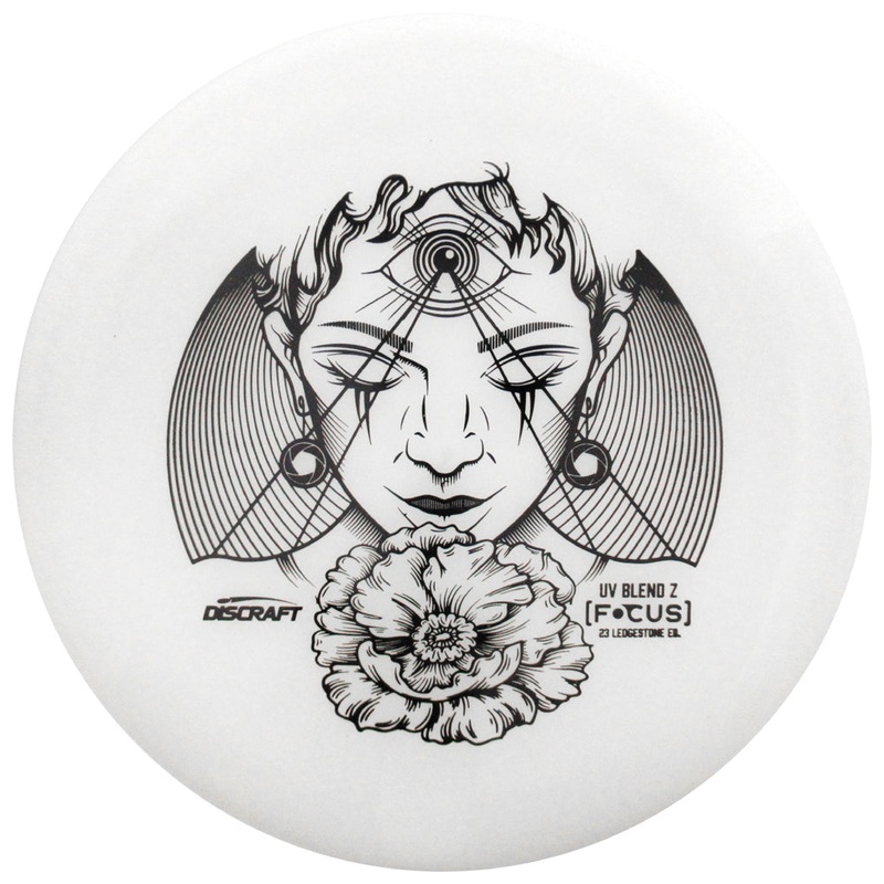 Discraft Limited Edition 2023 Ledgestone Open UV CryZtal Z Focus Putter Golf Disc