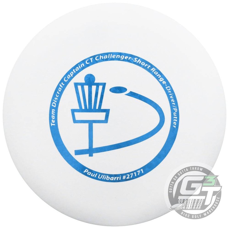 Discraft Limited Edition Paul Ulibarri CT Crazy Tuff Challenger Putter Golf Disc