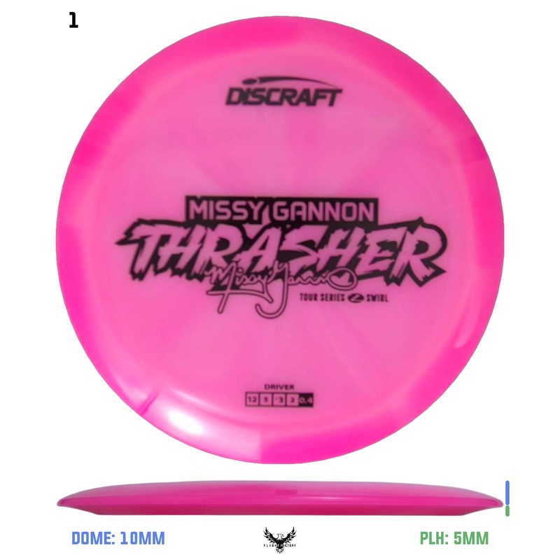 Discraft Missy Gannon 2025 Tour Series Z Swirl Thrasher