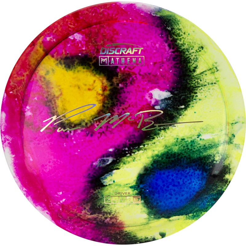 Discraft Paul McBeth Signature Fly Dye Elite Z Athena Fairway Driver Golf Disc