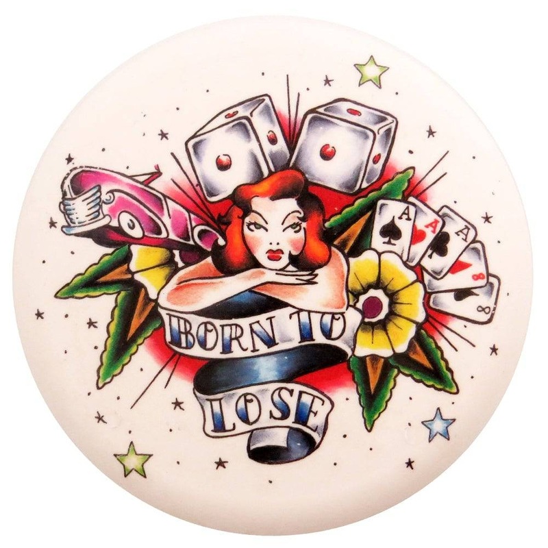 Gotta Go Gotta Throw Flygirl Born to Lose Inter-Locking Mini Marker Disc