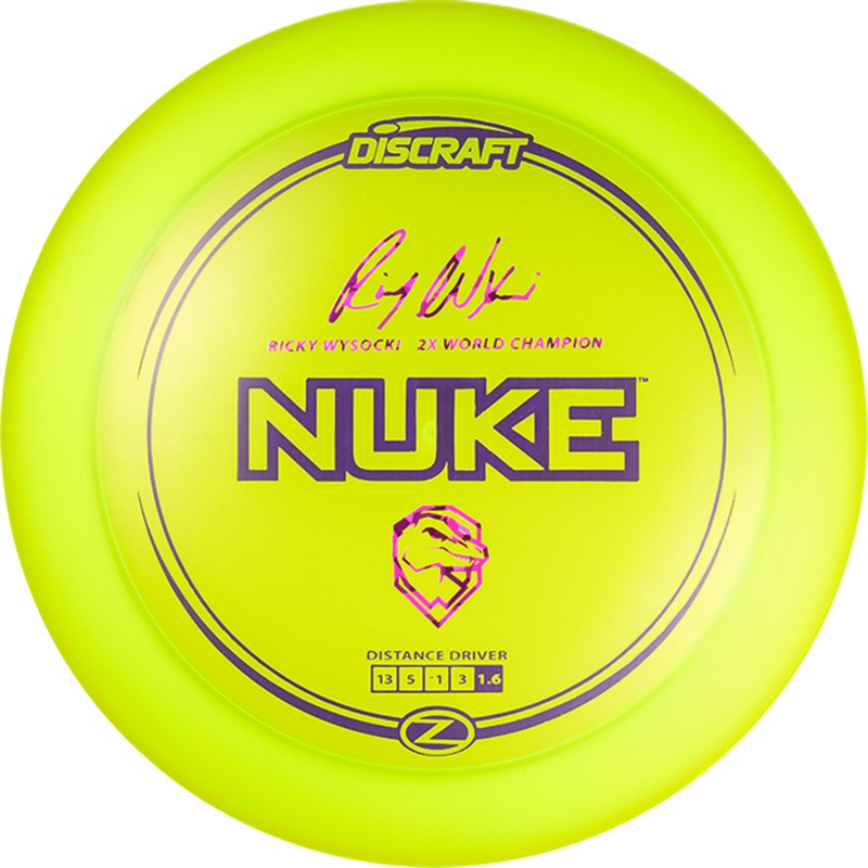 Discraft Elite Z Nuke [Ricky Wysocki 2X] Distance Driver Golf Disc