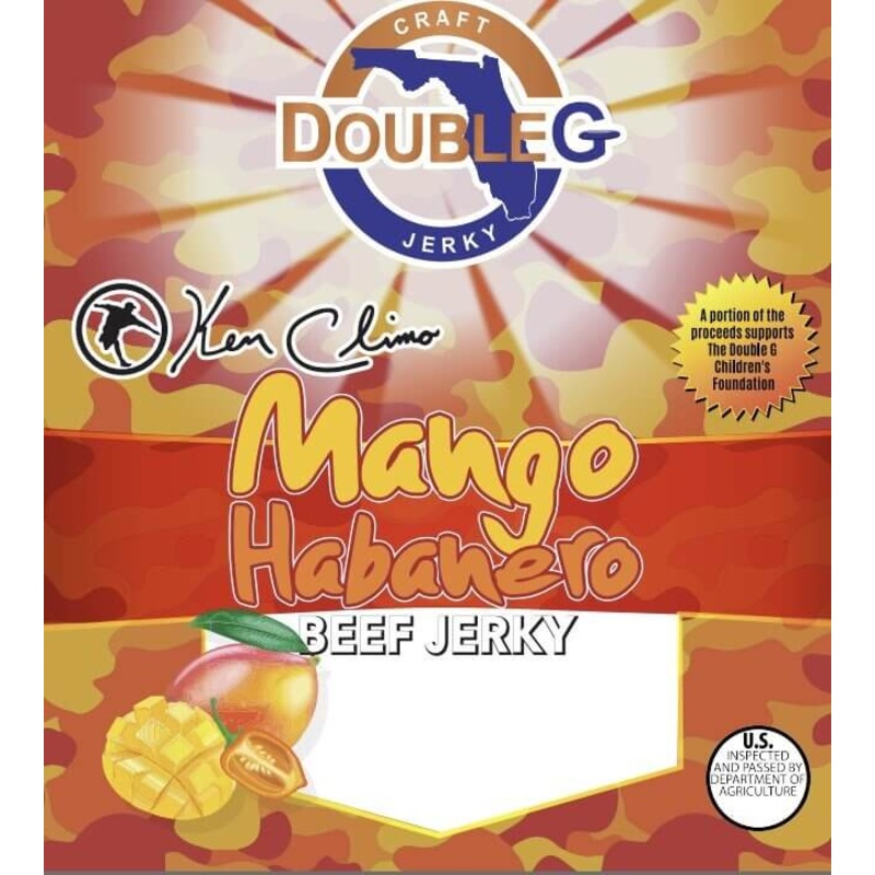 Double G Craft Beef Jerky – Ken Climo Mango Habanero