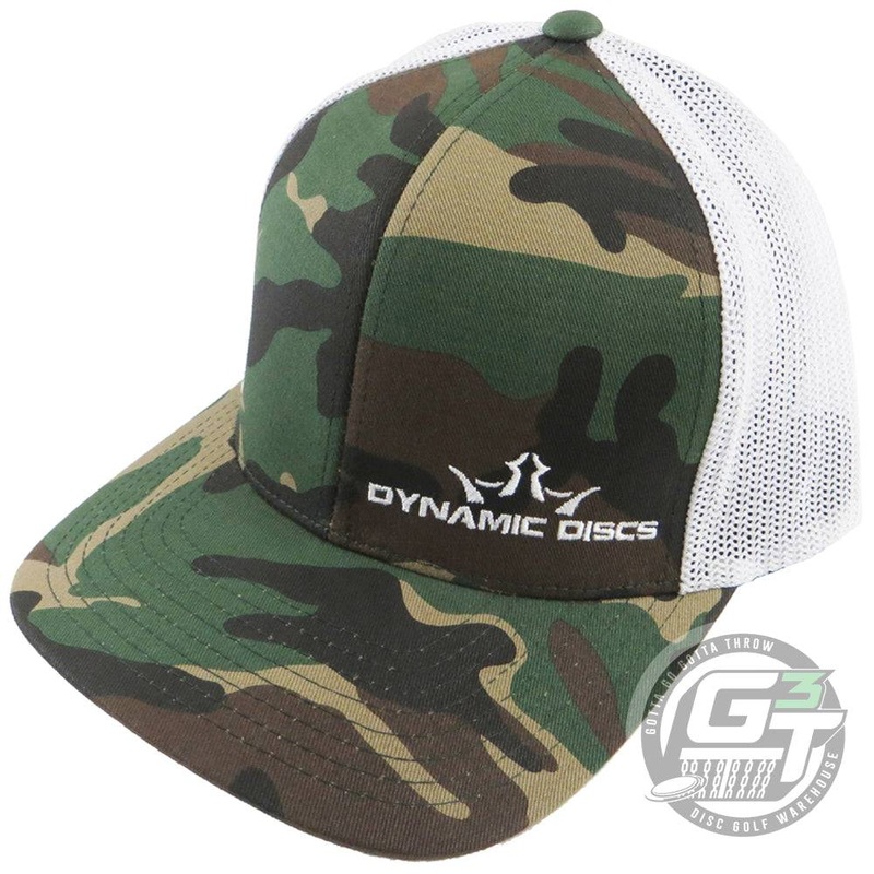 Dynamic Discs King D’s Logo FlexFit Mesh Disc Golf Hat