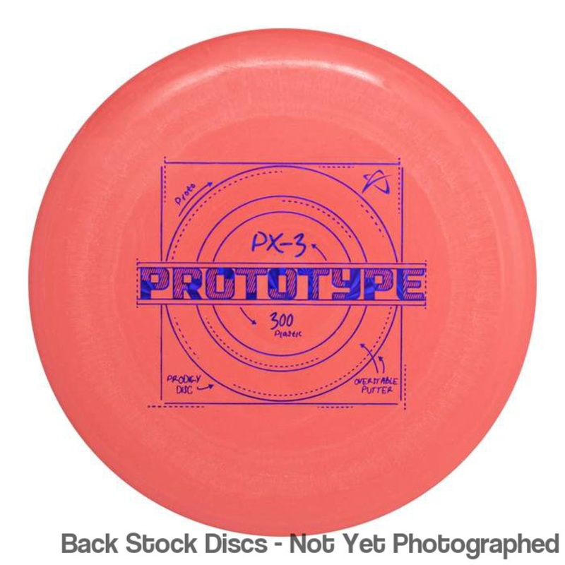 Prodigy 300 PX-3 Putter with Prototype Stamp [Back Stock Inventory – Disc and Stamp Color WILL VARY]