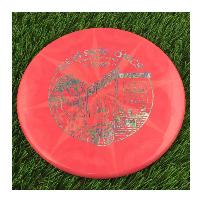 Westside Tournament-X Burst Harp with Matt Orum Playing Harp Team Series 2023 Stamp – 173g – Solid Orangish Pink