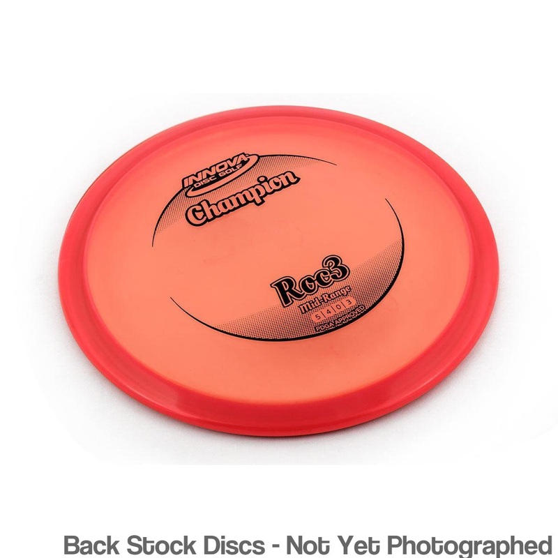 Innova Champion Roc3 Midrange with Circle Fade Stock Stamp [Back Stock Inventory – Disc and Stamp Color WILL VARY]