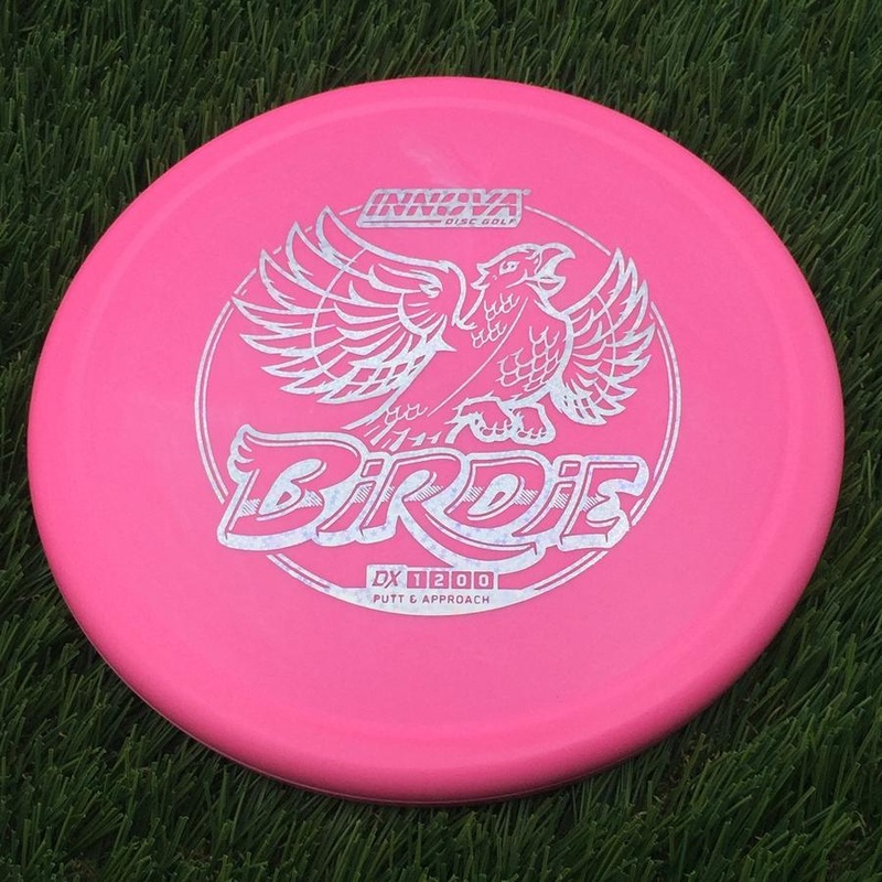 Innova DX Birdie with Burst Logo Stock Character Stamp – 172.4g – Pink