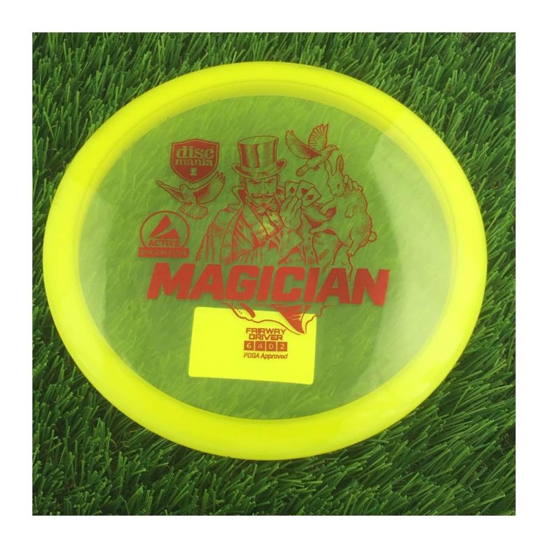Discmania Active Premium Magician – 173g – Translucent Yellow