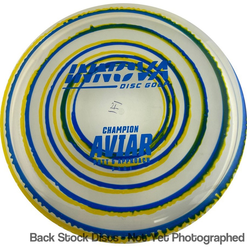 Innova Champion I-Dye Aviar Putter Putter with Burst Logo Stock Stamp [Back Stock Inventory – Disc and Stamp Color WILL VARY]
