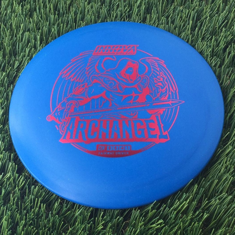 Innova DX Archangel with Burst Logo Stock Stamp – 175g Blue