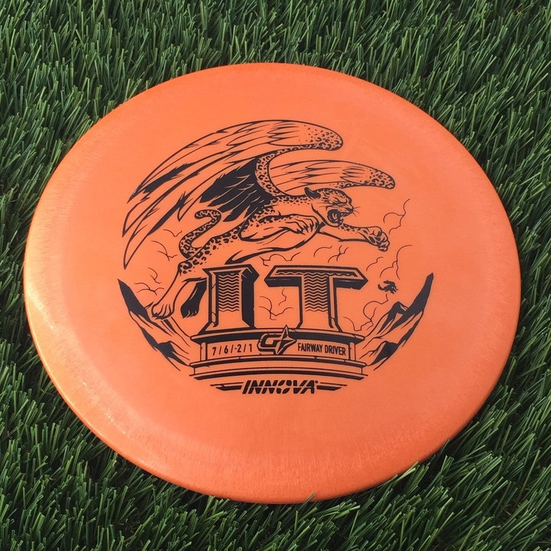 Innova Gstar IT with Burst Logo Stock Stamp – 162g Orange
