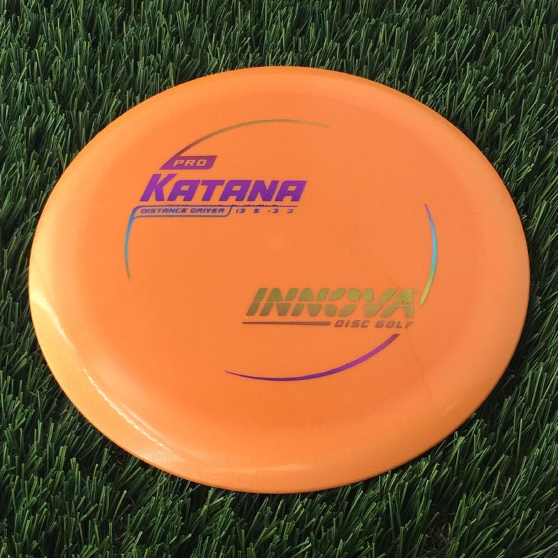 Innova Pro Katana with Burst Logo Stock Stamp – 160g Orange