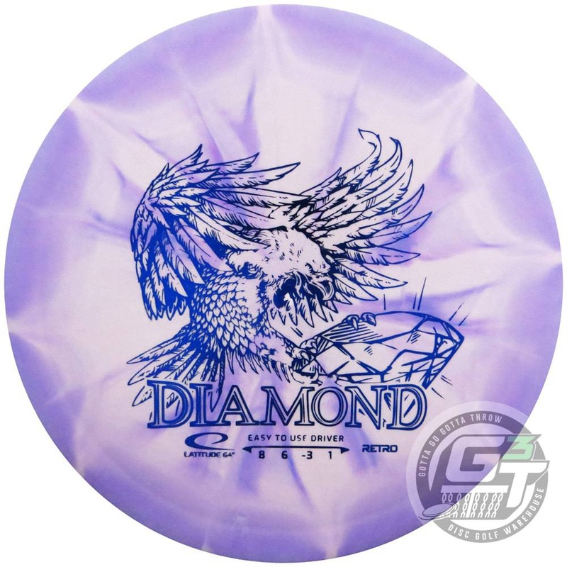 Latitude 64 Retro Burst Diamond Fairway Driver Golf Disc