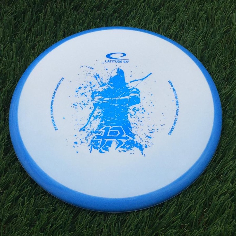 Latitude 64 Zero Line Medium Orbit Peak with 2X World Champion Isaac Robinson – Team Series 2025 Stamp – 173g – Blue