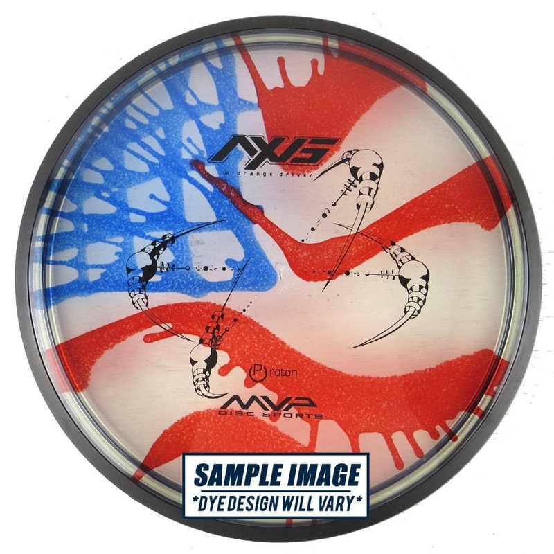 MVP Tie-Dye Proton Axis Midrange Golf Disc
