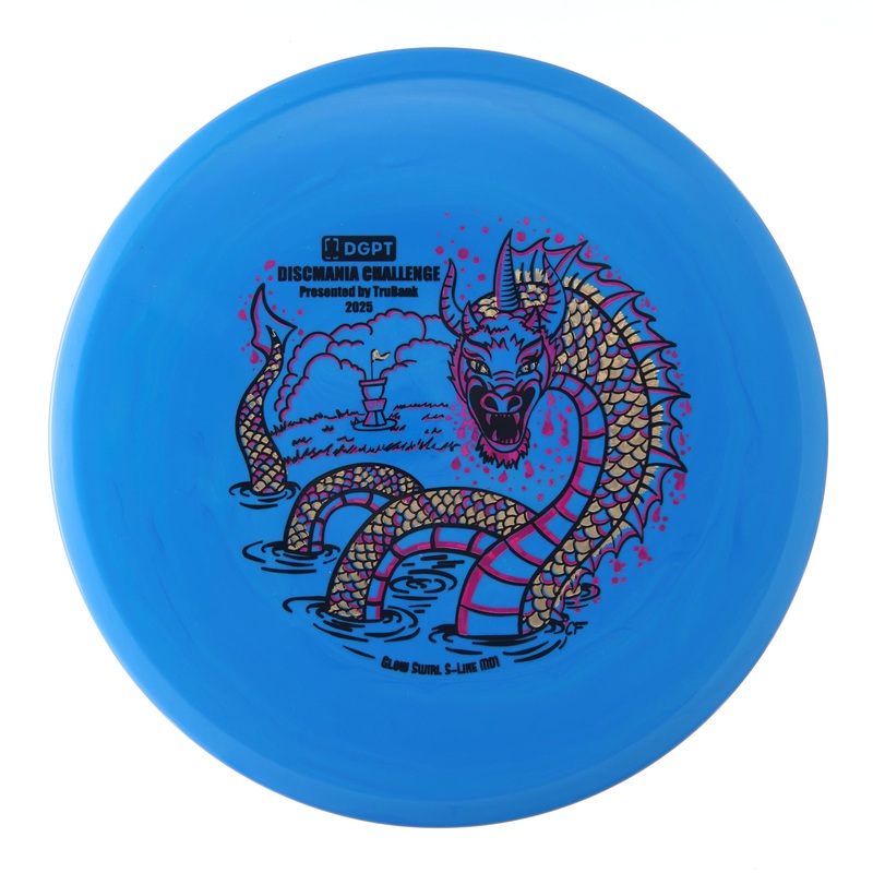 2025 Discmania Challenge Glow Swirl S-Line MD1