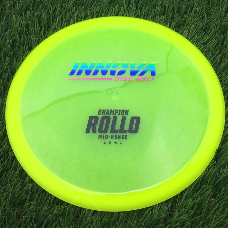 Innova Champion Rollo with Burst Logo Stock Stamp – 159g – Yellow