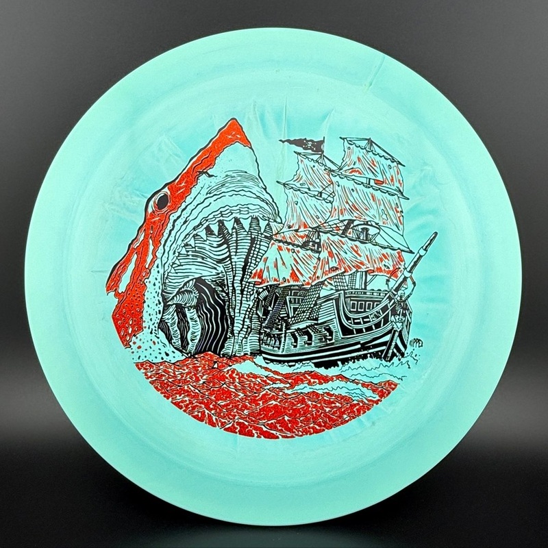 Swirl ESP Machete – “Megalodon” by Ripper Studios