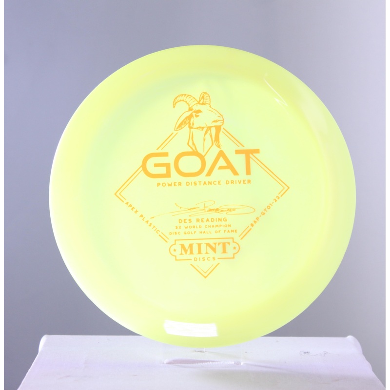 Mint Discs Des Reading Apex Goat Distance Driver