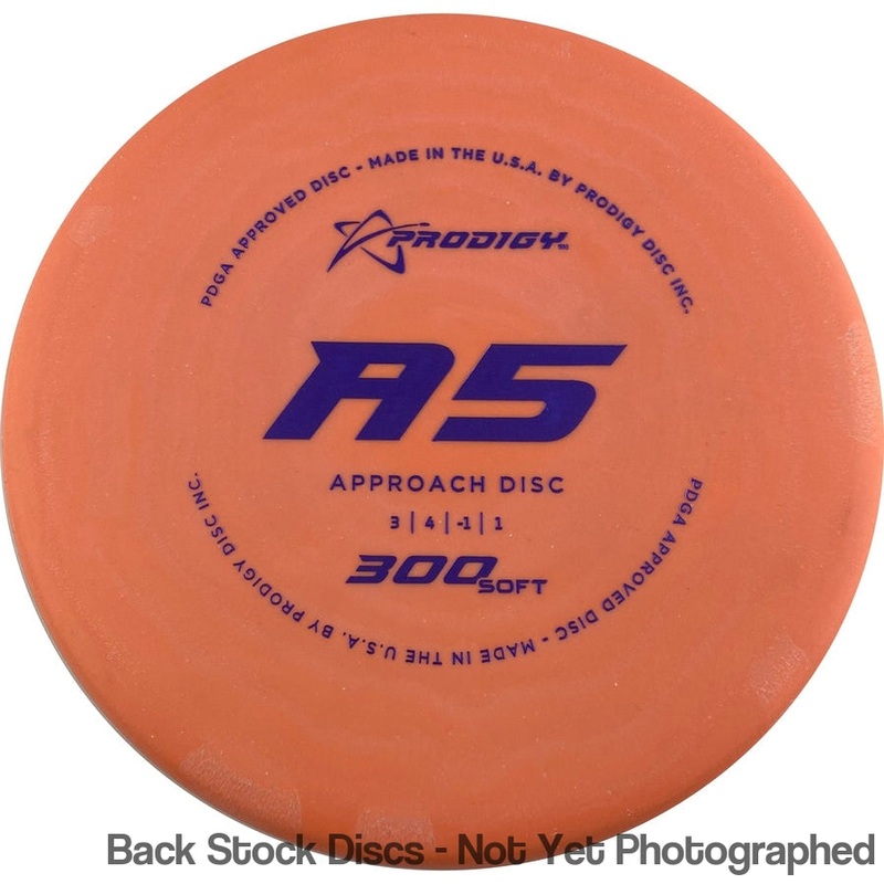 Prodigy 300 Soft A5 Midrange (Stock Stamp) [Back Stock Inventory – Disc and Stamp Color WILL VARY]