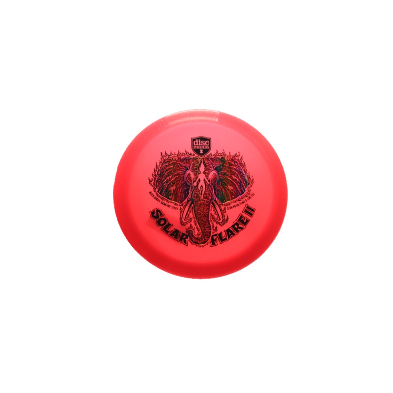 Discmania 2025 A. Harris Solar Flare 2 Triple Foil Glow Metal Flake C-Line FD3 Fairway Driver