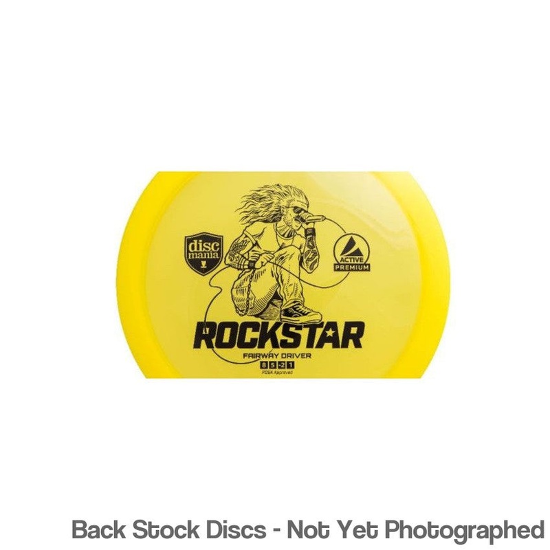 Discmania Active Premium Rockstar Fairway Driver (Stock Stamp) [Back Stock Inventory – Disc and Stamp Color WILL VARY]