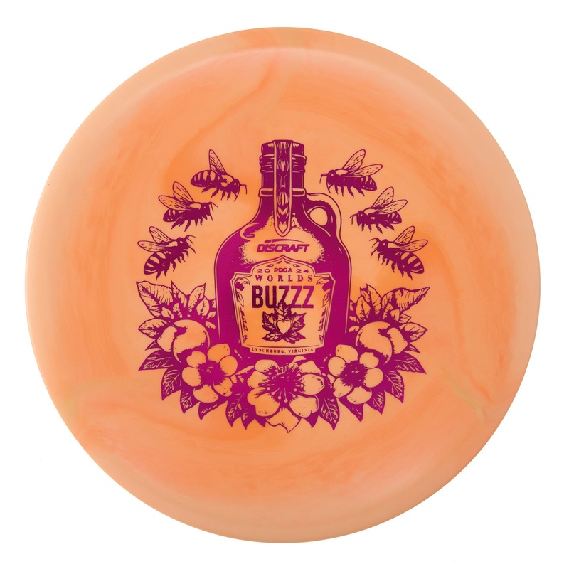 Discraft Buzzz – 2024 World Championship ESP Swirl 180g | Style 0046