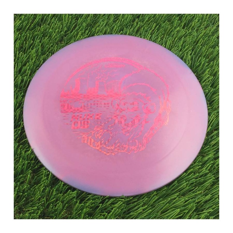 Discraft ESP Lite NukeOS with 2023 Ledgestone Edition – Wave 1 Stamp – 166g – Solid Dark Pink