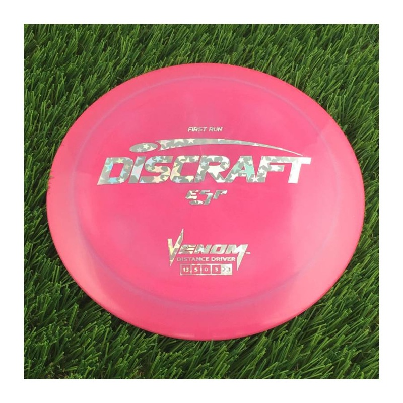 Discraft ESP Venom with First Run Stamp – 174g – Solid Pink