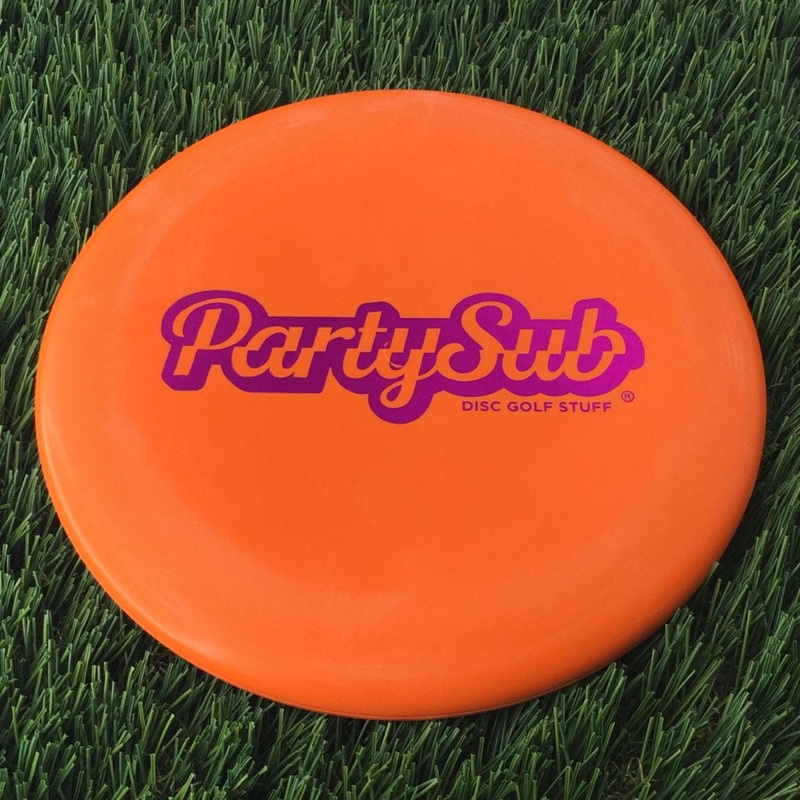 Dynamic Discs Classic Blend Judge with PartySub Bar Stamp Stamp – 173g Orange
