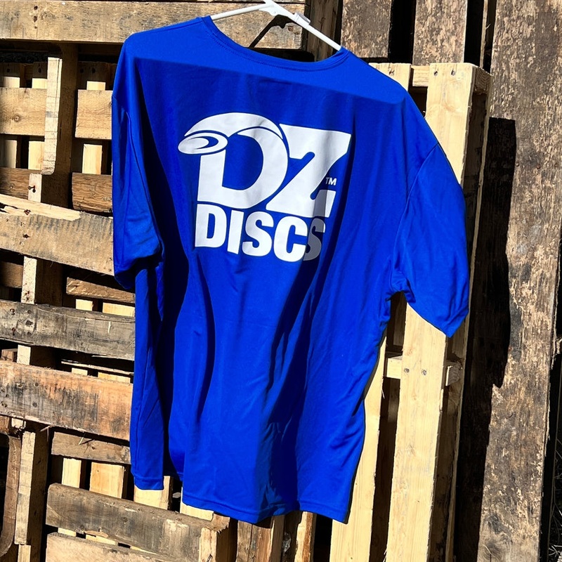 DZDiscs A4 Dryfit Performance Shirt with White Logos