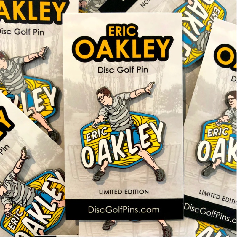 Eric Oakley Disc Golf Pin – Series 1