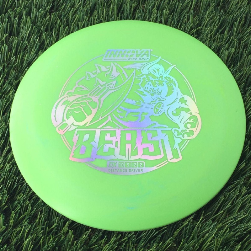 Innova DX Beast with Burst Logo Stock Stamp – 169g Green