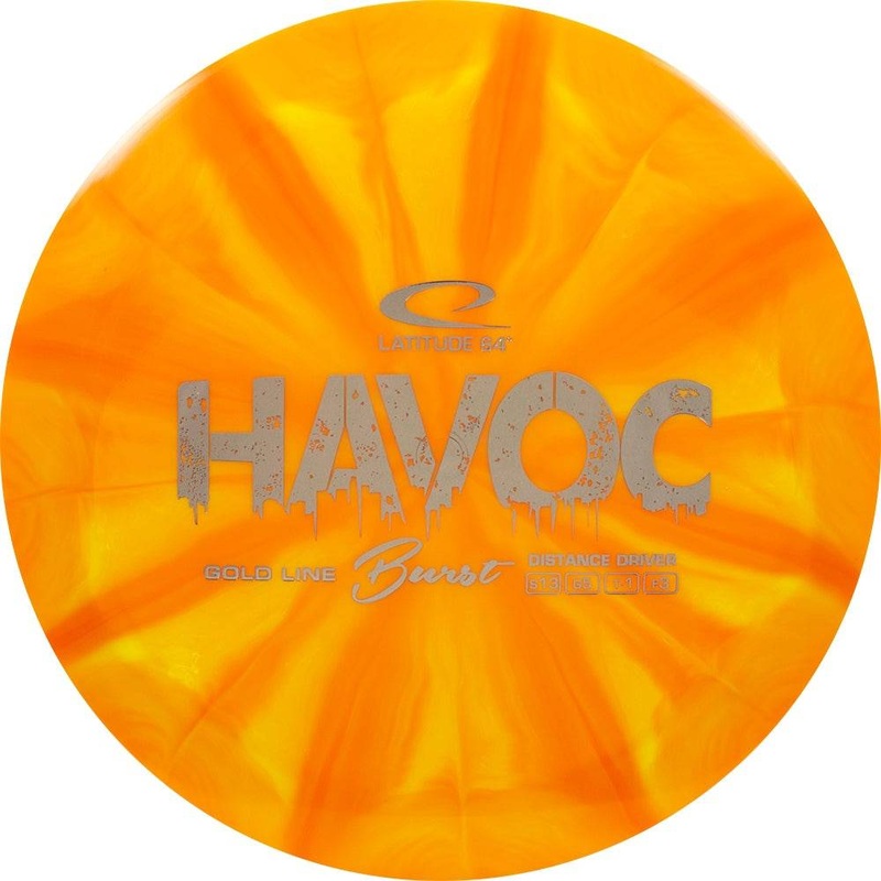 Latitude 64 Gold Burst Havoc Distance Driver Golf Disc