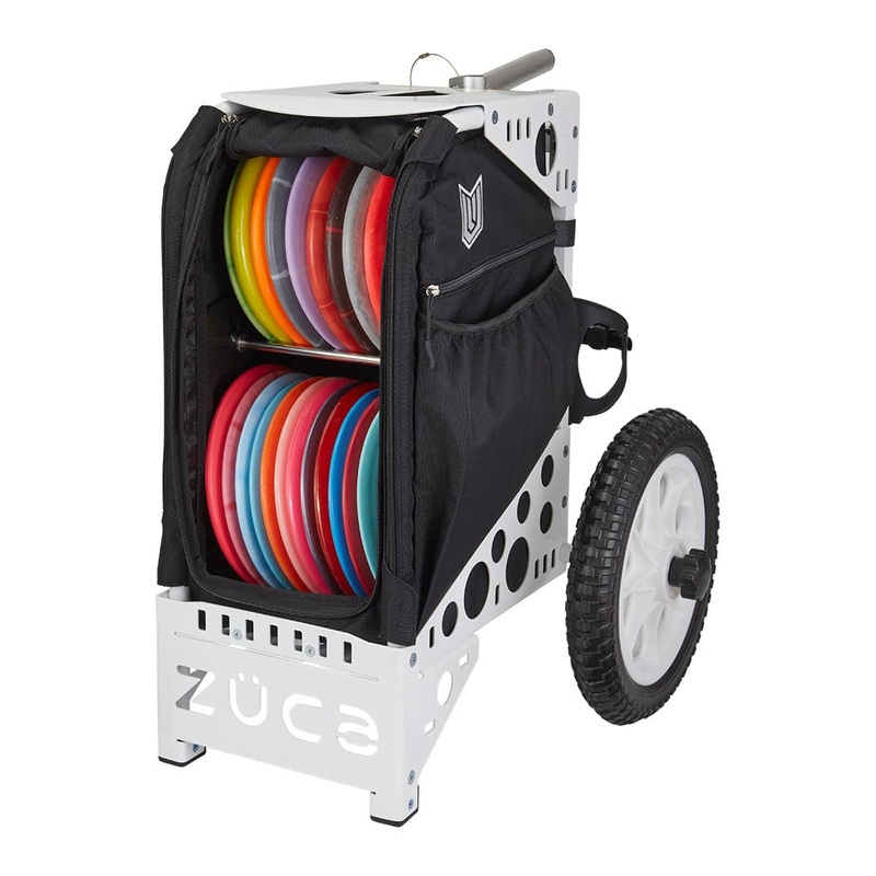 Zuca White All Terrain Disc Golf Cart – Paul Ulibari Special Edition