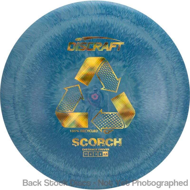Discraft Recycled ESP Scorch Distance Driver with 100% Recycled ESP Stock Stamp [Back Stock Inventory – Disc and Stamp Color WILL VARY]