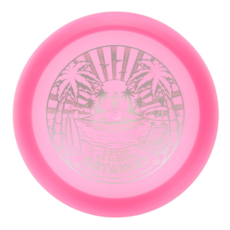 Dynamic Discs Getaway – 2023 Kona Montgomery Team Series Lucid Ice Glimmer 172g | Style 0001