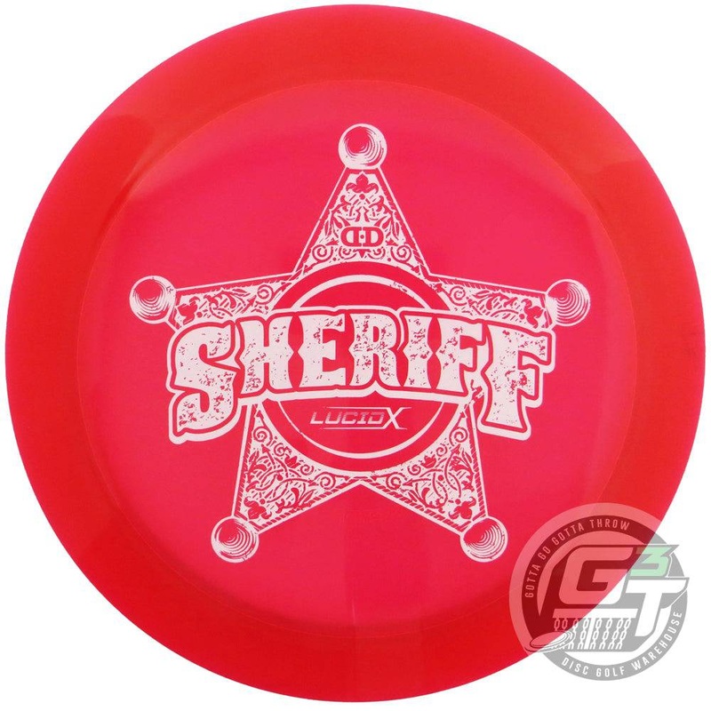Dynamic Discs Limited Edition Badge Stamp Lucid-X Sheriff Distance Driver Golf Disc