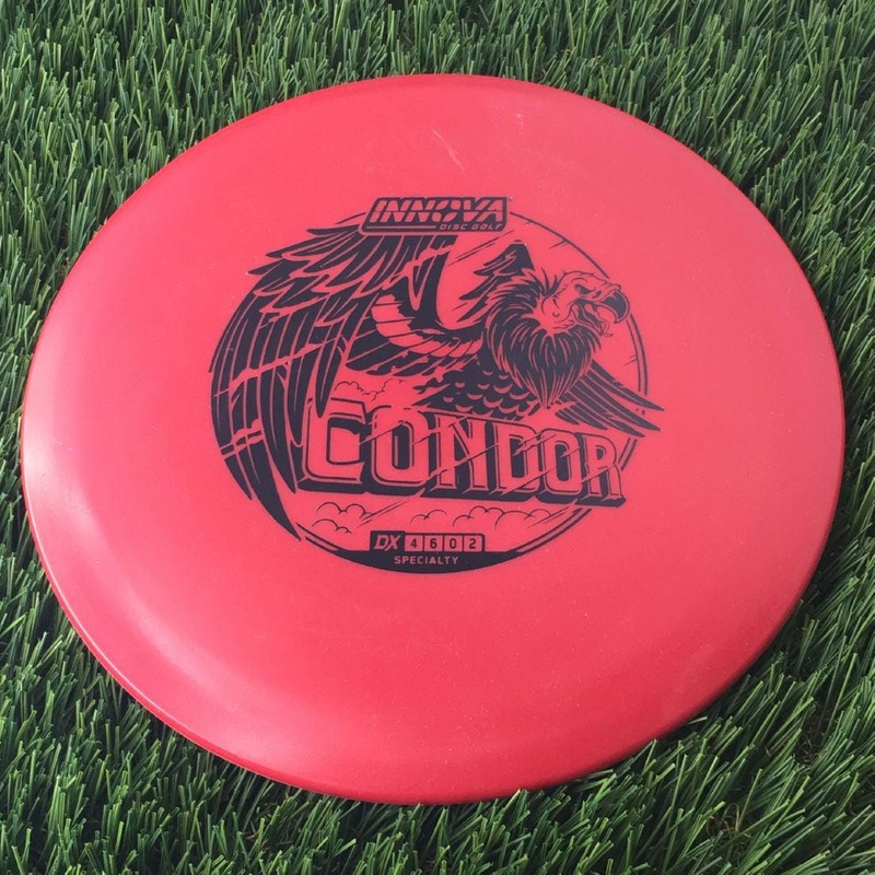 Innova DX Condor with Burst Logo Stock Stamp – 191g Red