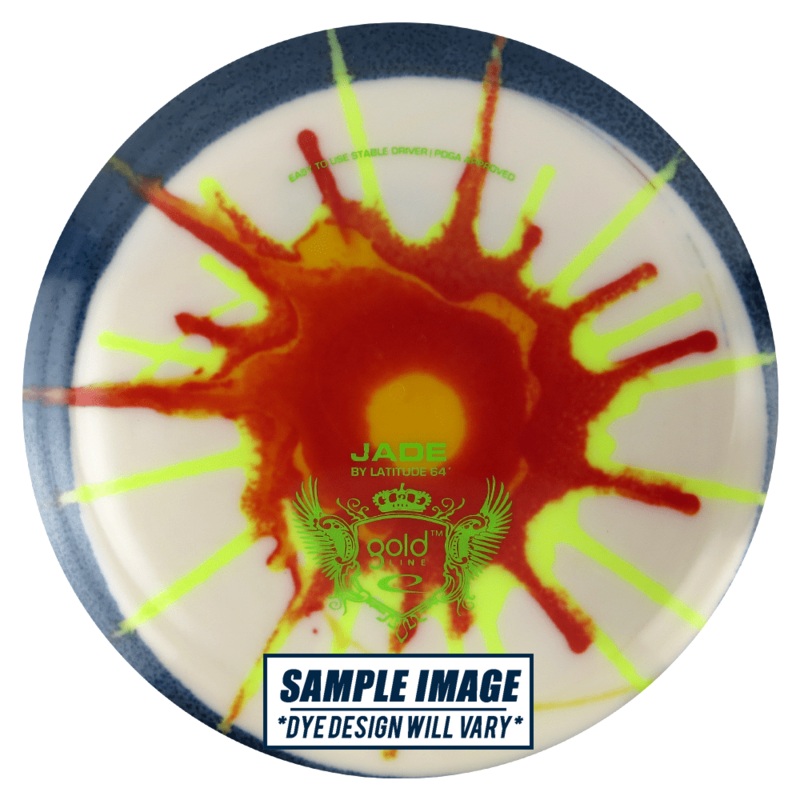 Latitude 64 MyDye Gold Line Jade Fairway Driver Golf Disc