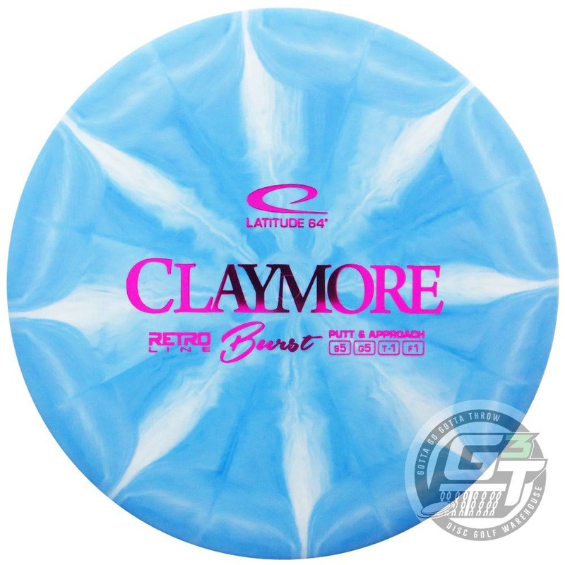 Latitude 64 Retro Burst Claymore Midrange Golf Disc