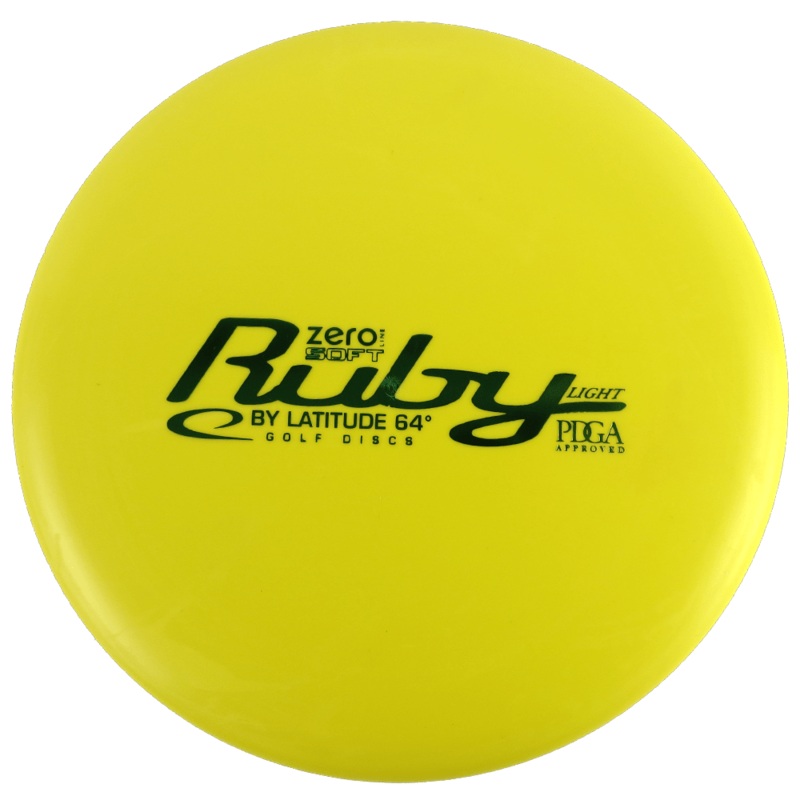 Latitude 64 Zero Line Soft Ruby Putter Golf Disc